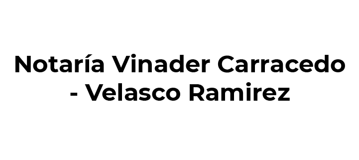 Notaría Vinader Carracedo - Velasco Ramirez